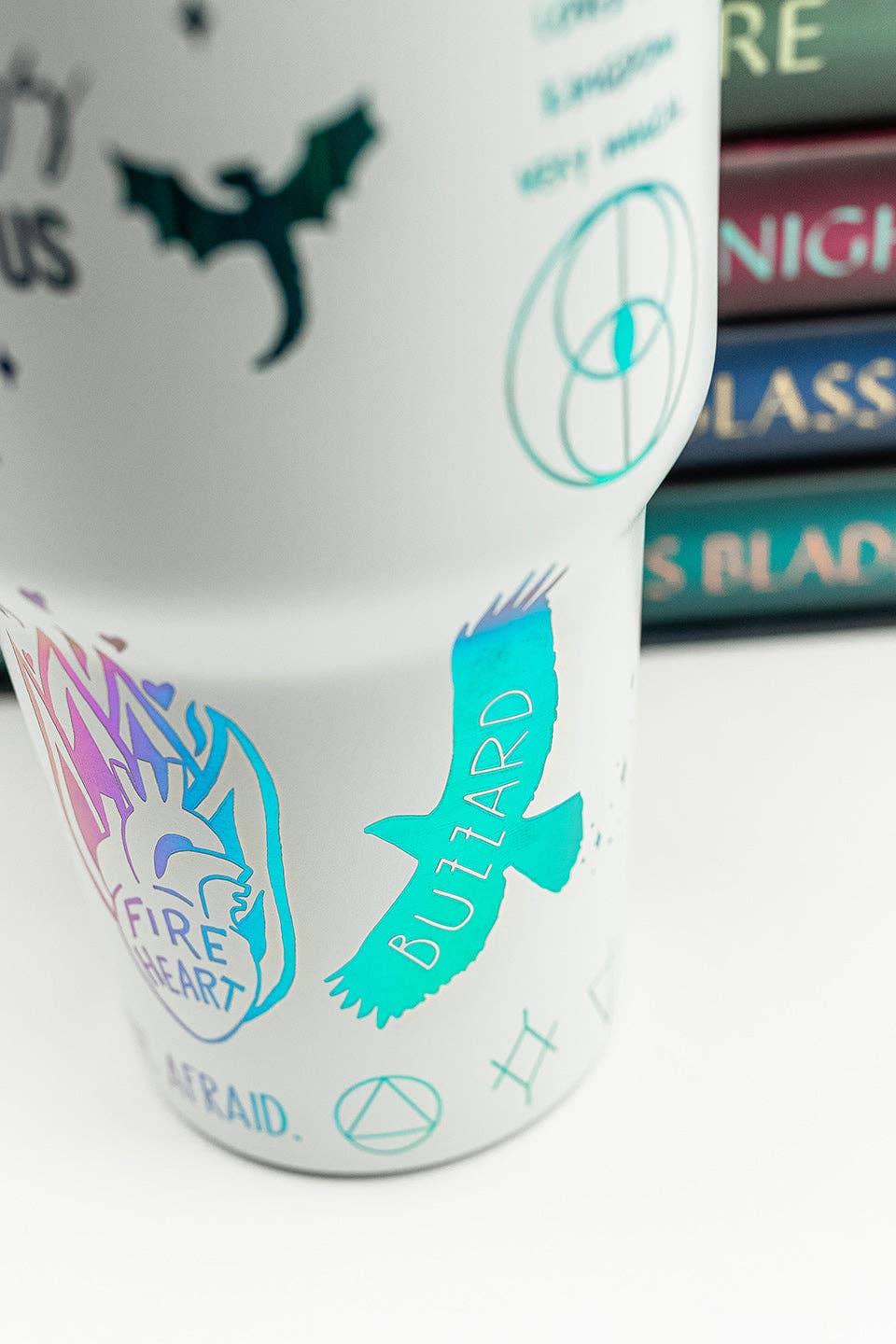 zoo&roo - Wholesale Insulated Mug/Tumbler - Throne of Glass 40 oz engraved tumbler | officially licensed5