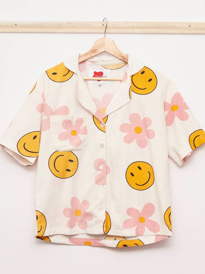 Happy Hippy Short Sleeve Shirt for wholesale by Periodical