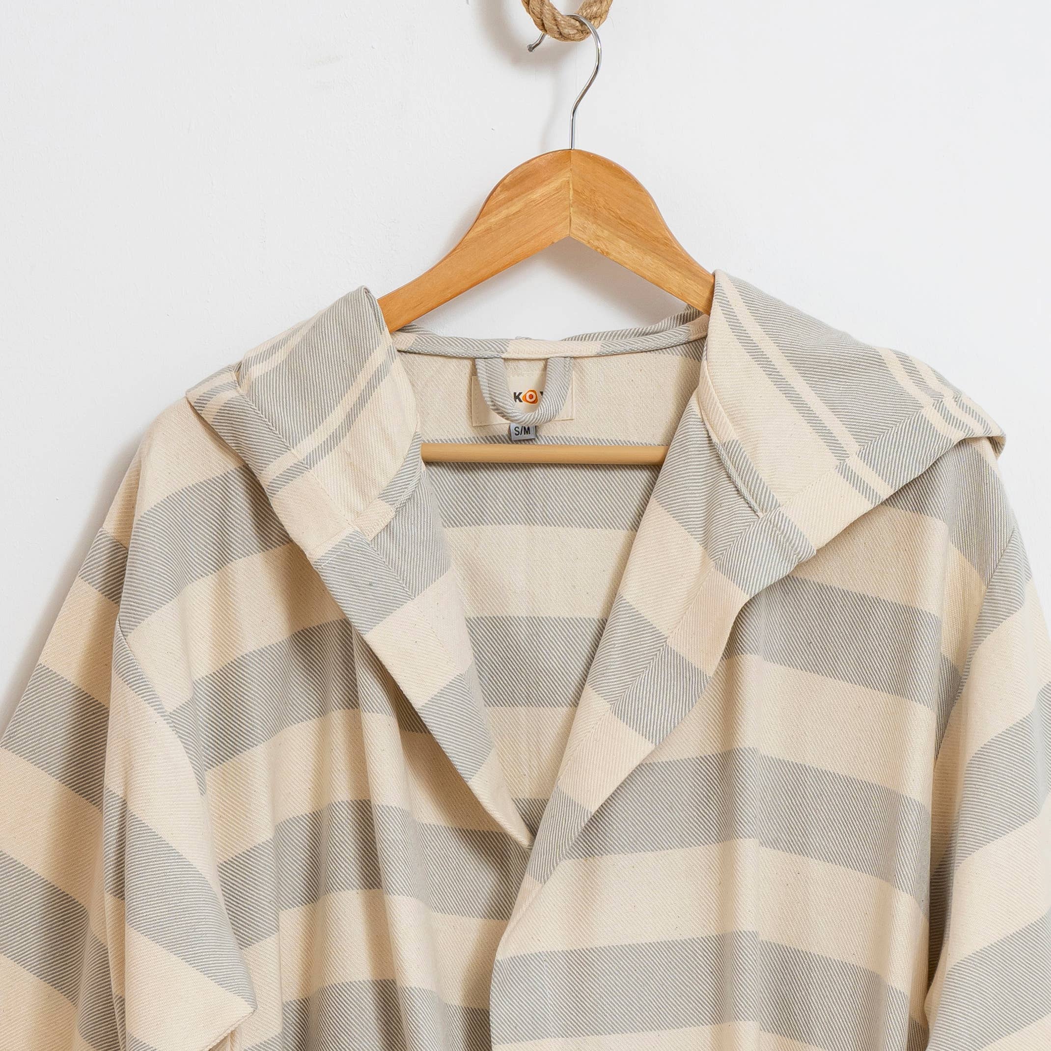 Kikoya - Wholesale Robe - Unisex - Bathrobe Turkish Cotton LightWeight Summer Hood Kimono Robe 24