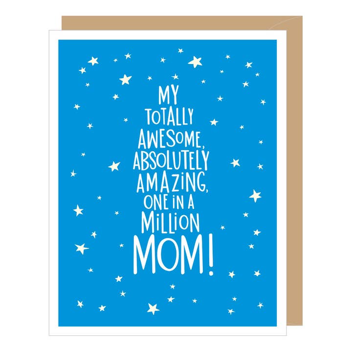 One in a Million Mother's Day Card for wholesale by Apartment 2 Cards