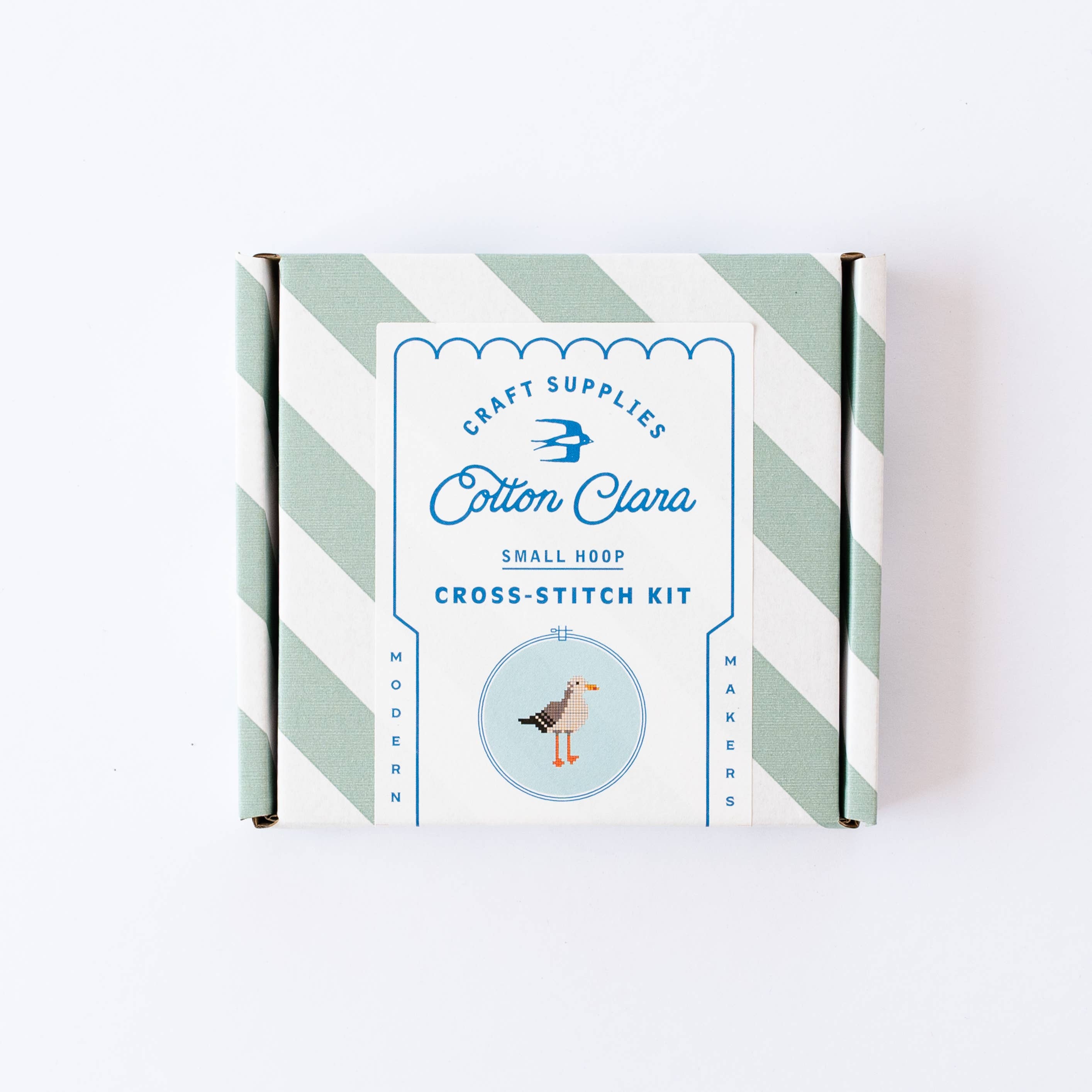 Cotton Clara Craft Kits & Supplies - Wholesale DIY Craft Kit - Duck Cross Stitch Kit for Beginners4