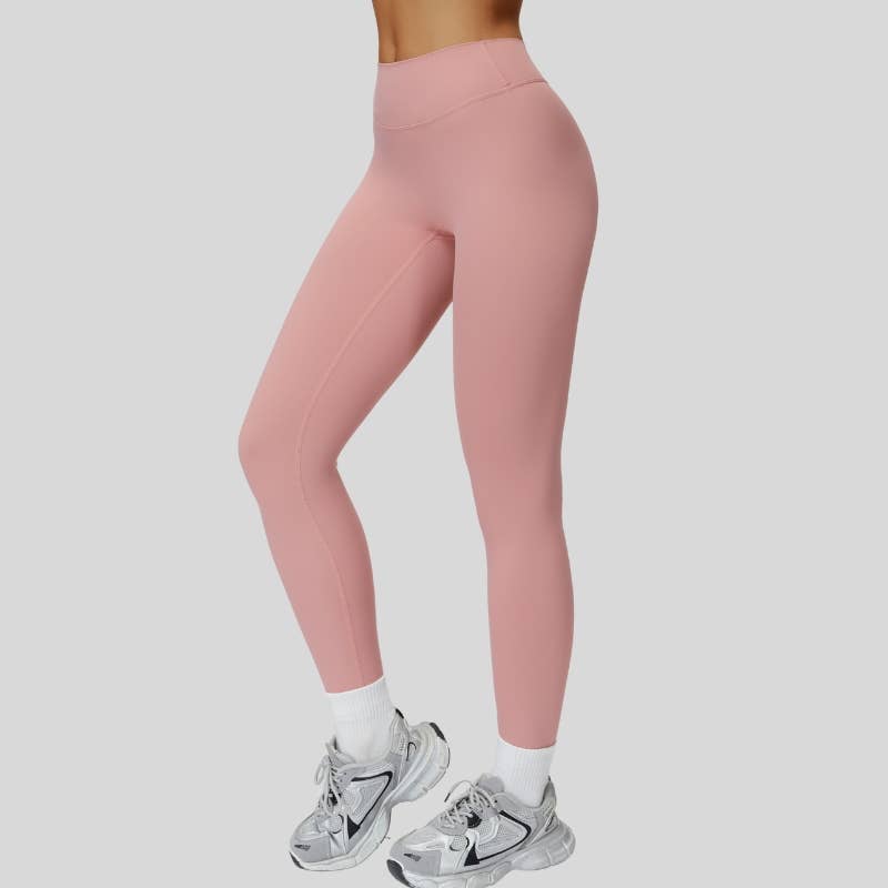 WONDERXFANS - Wholesale Athletic/Lounge Leggings - Women's - High-waisted V-neck leggings at the back14