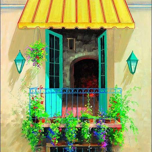 Giberna - Balkon met planten en bloemen voor wholesale door Migneco & Smith