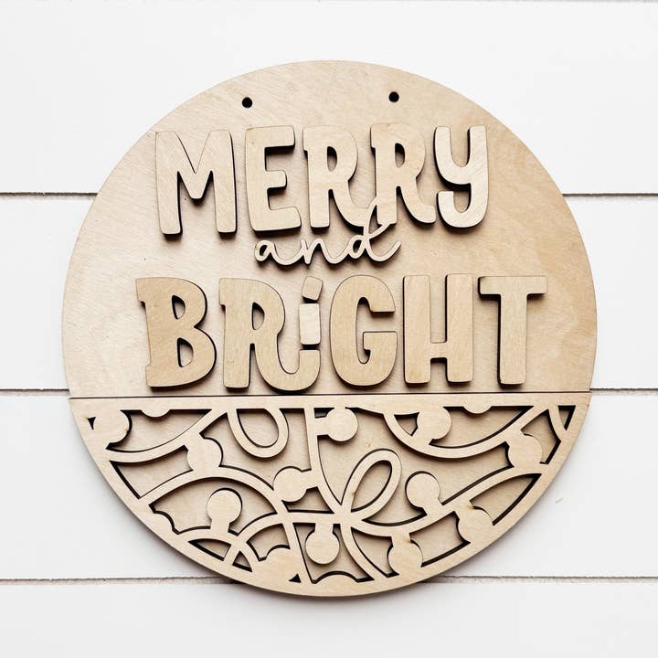 DIY Merry and Bright Christmas for wholesale by Studio 29 Eleven