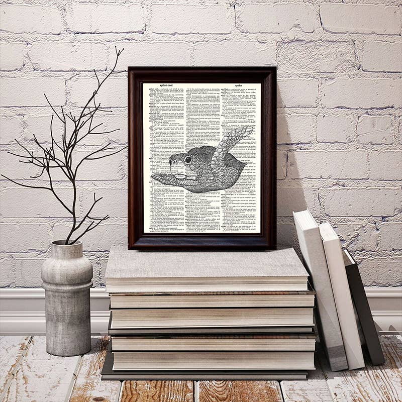 Fresh Prints of CT - Wholesale Art Print - Baby Sea Turtle2