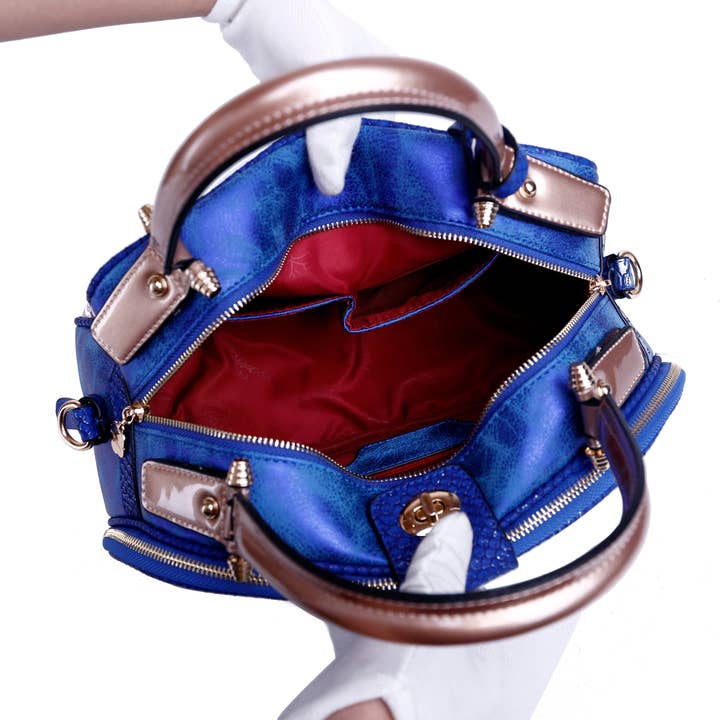 Brangio (Italy) Company Inc. - Wholesale Top Handle Bag - Women's - Arosa Dreamy Elegance Dome Satchel