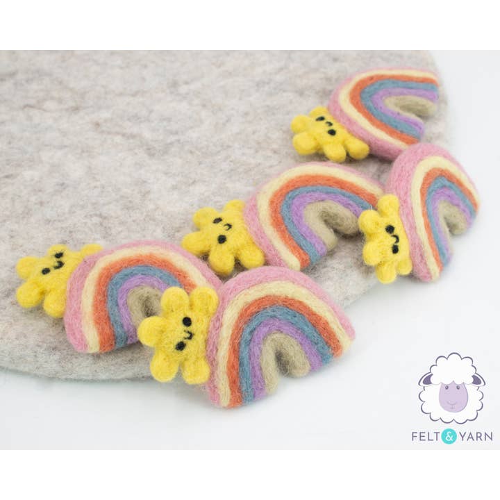 Sunshine Felt Rainbow for wholesale by Felt and Yarn