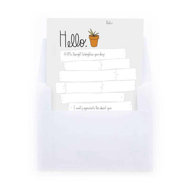 Aanmoediging Conversatie Starter voor wholesale door Tuxberry & Whit