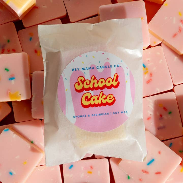 Hey Mama Candle Co. – wholesale Wax melt – School Cake Wax Melts0