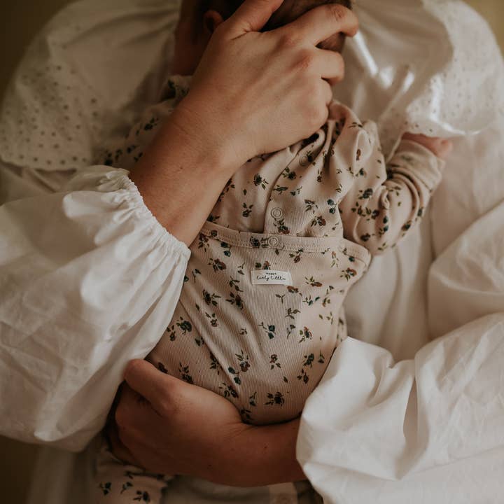 The Printed Hat - Floral Sand for wholesale by Lovely Littles