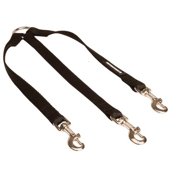 Triple Nylon Dog Leash Coupler for Walking 3 Dogs at a Time for wholesale by FDT Global LLC