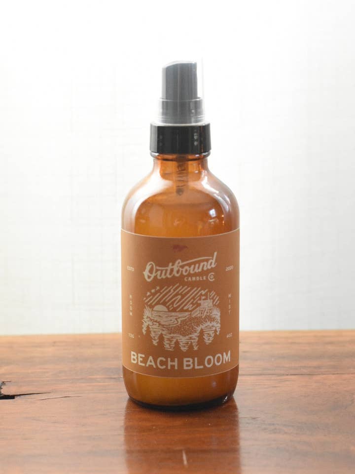 BEACH BLOOM | Room Mist for wholesale by Outbound Candle Co.