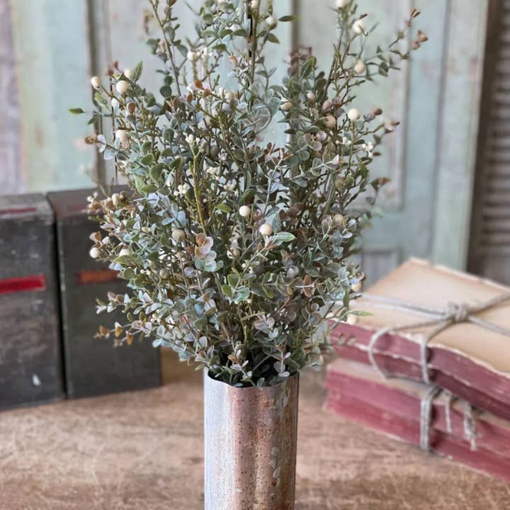 Refinery 86 Home Decor - Wholesale Artificial plant - 19” Foggy Morning Bush - Cream0