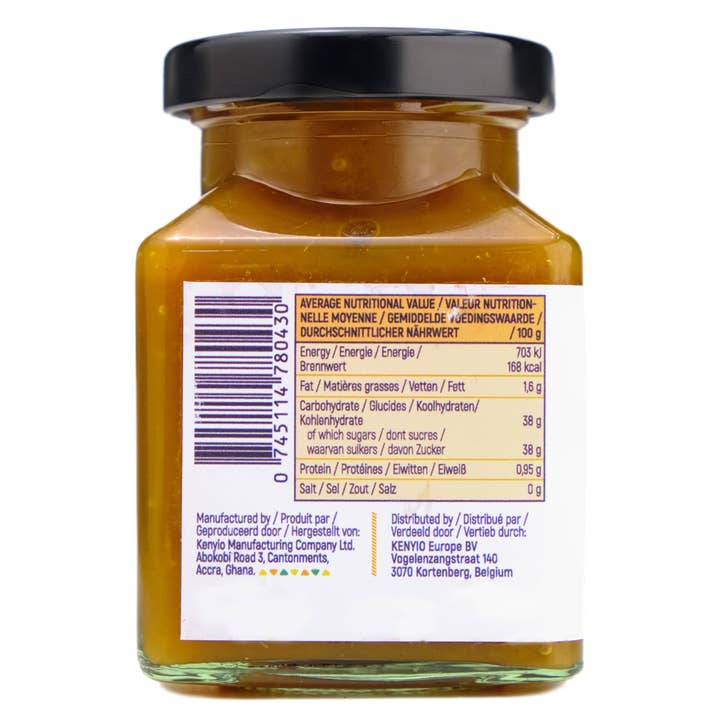 Respect – Großhandel Marmelade/Gelee – Marmelade Mango Orangen-Baobab3