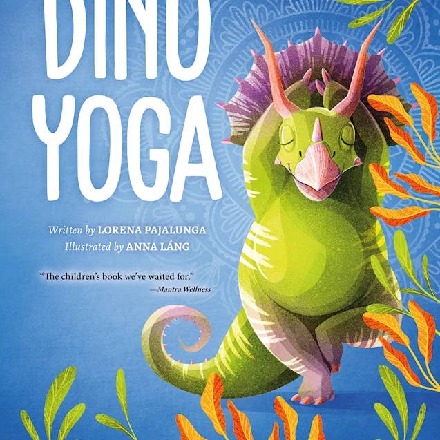 Book - Dino Yoga for wholesale by Wellspring