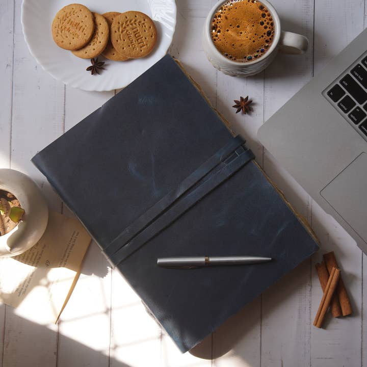 Class Wanderer A4 Leather Journal Notebook for wholesale by Glamthread