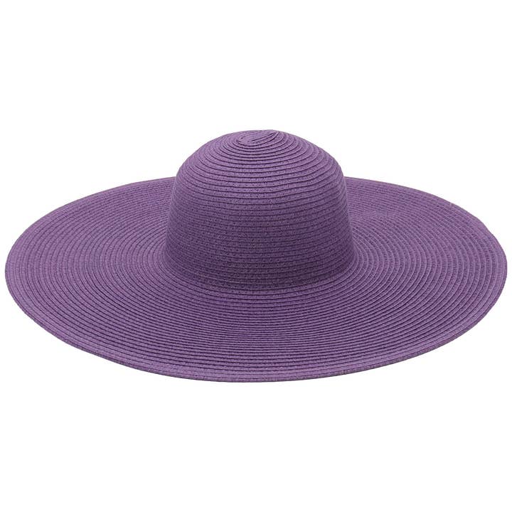 Cap Zone - Wholesale Straw hat – women's - Matte Solid Heavy-weight Floppy Straw Sun Hat19