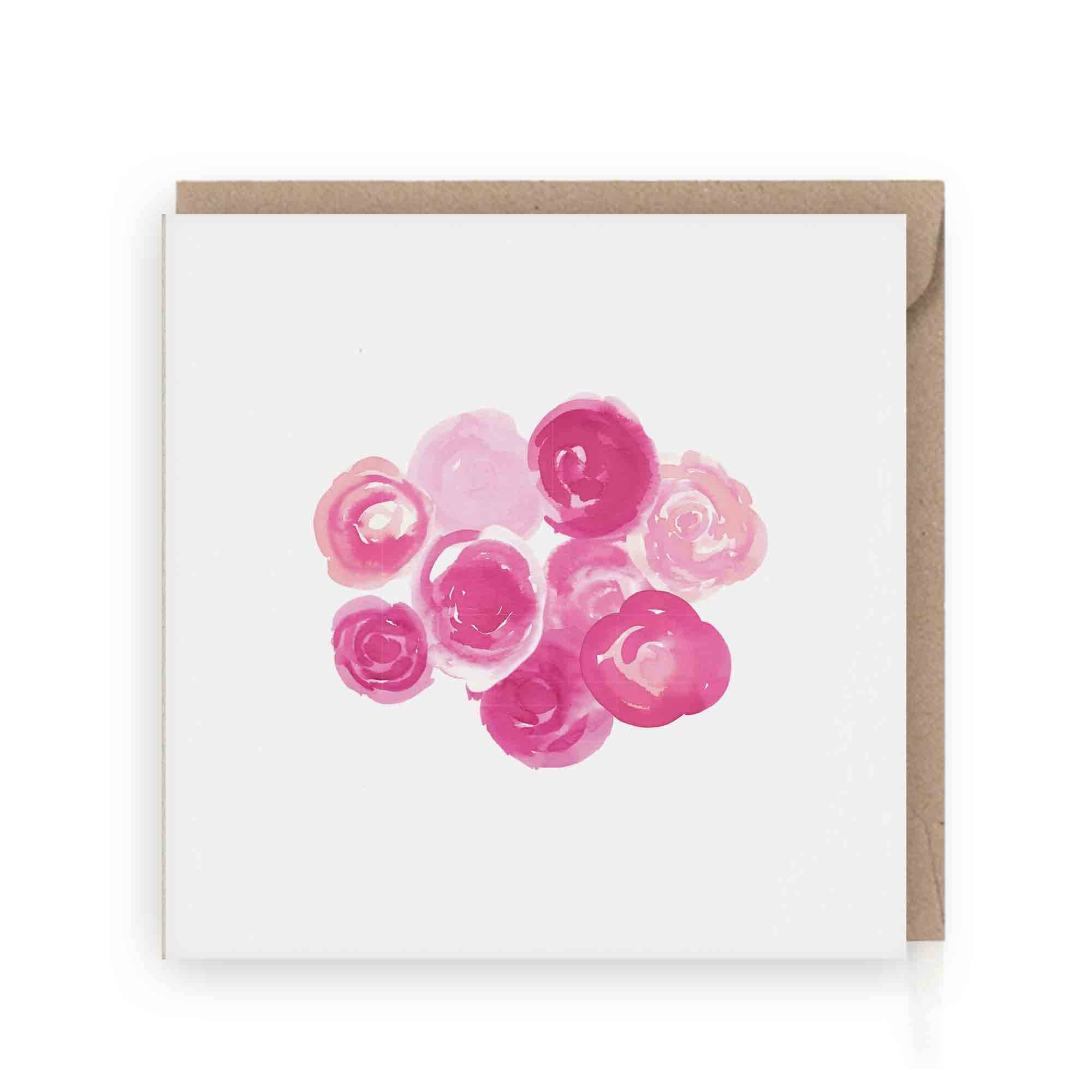 Grafiquelien - Wholesale Everyday Greeting Card - Peonies Greeting Card | eco-friendly0