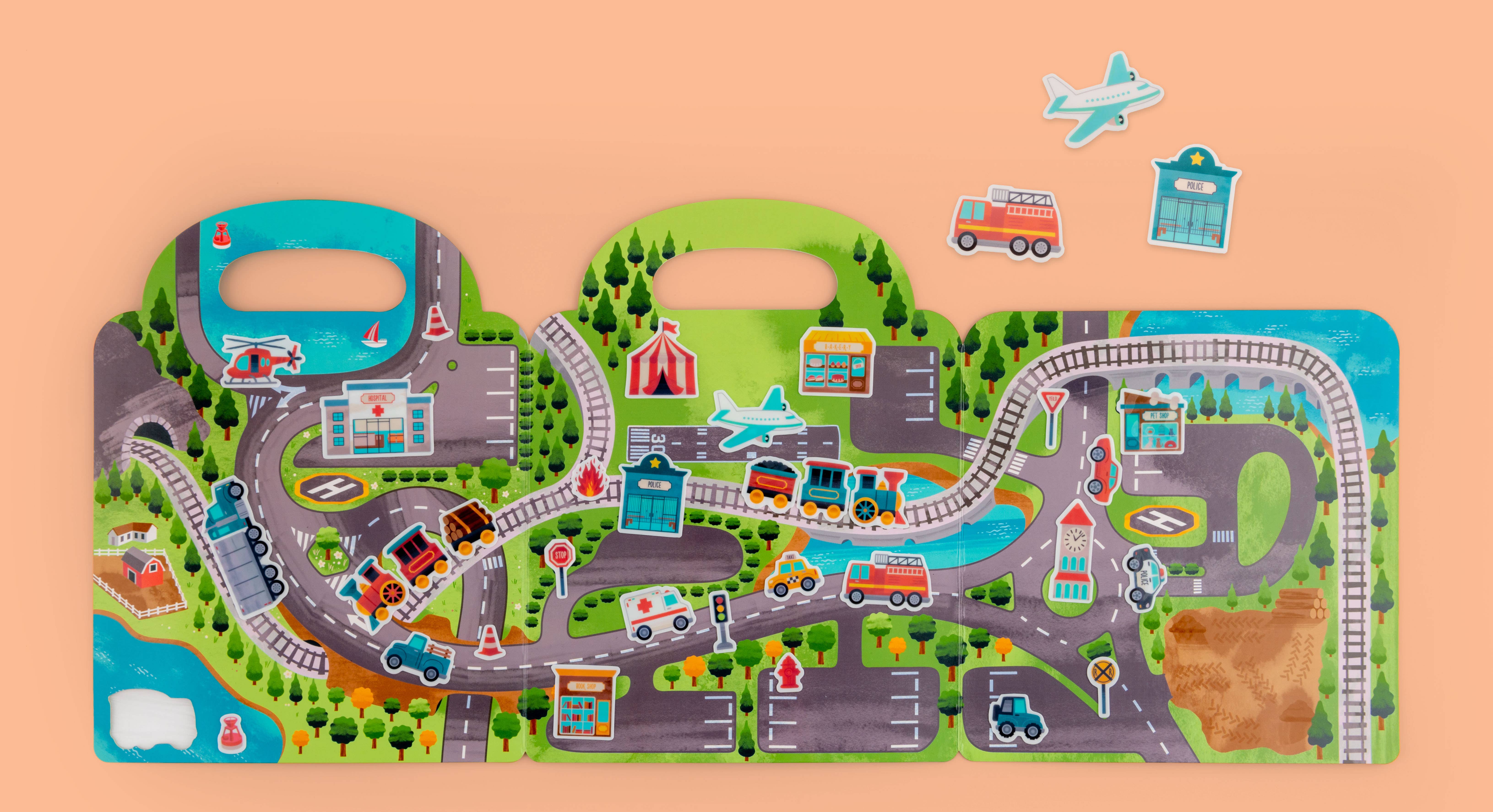 Stephen Joseph Gifts - Vente Autocollant - Enfant et bébé - Autocollant réutilisable4