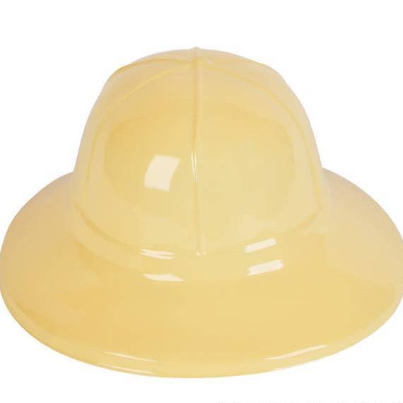 La Luna Bella - Toys - Wholesale Classic Toy - Kids - TAN PLASTIC SAFARI HAT - LLB Toys