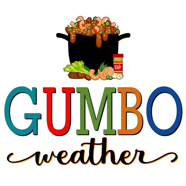 Torchon de cuisine « Gumbo Weather » Home Decor pour la vente par Distinctive Design Wholesale