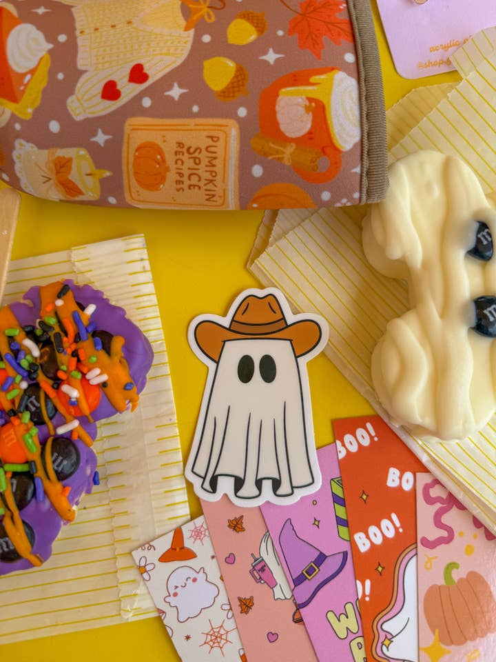 Howdy Ghost Aufkleber für den Großhandel von goldenstars