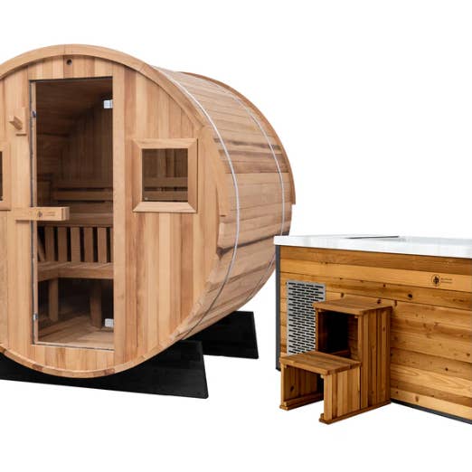 Extra-Wide Barrel Outdoor Sauna x Denali Cold Plunge and other Purchase wholesale acrylic ice rocks. Free returns & net 60 terms on Faire trending on Faire.