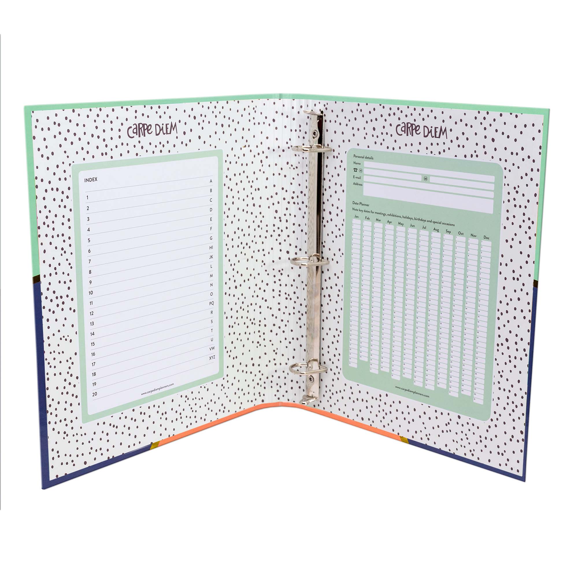 Pukka Pads North America - Wholesale Binder - Carpe Diem Preloaded Rollbound Binder4