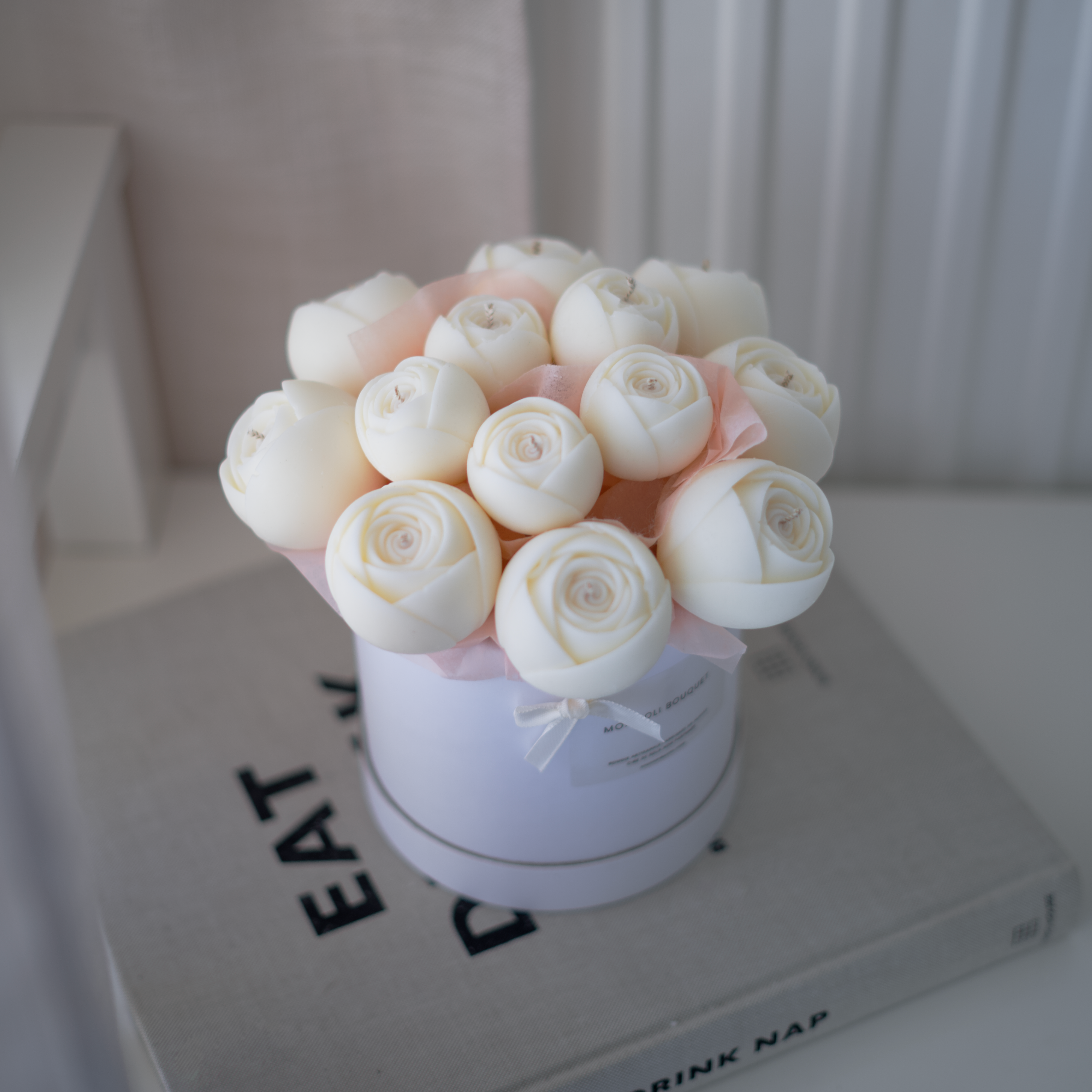 Studio Firaora - Wholesale Novelty Candle - MY PRETTY BOUQUET OF WILD PEONIES - soy wax1