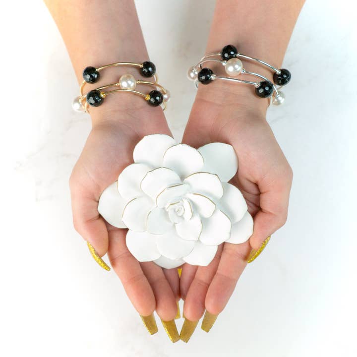 Made as Intended - Wholesale Beaded Bracelet - 12mm Crystal Faceted Onyx Blessing Bracelet1