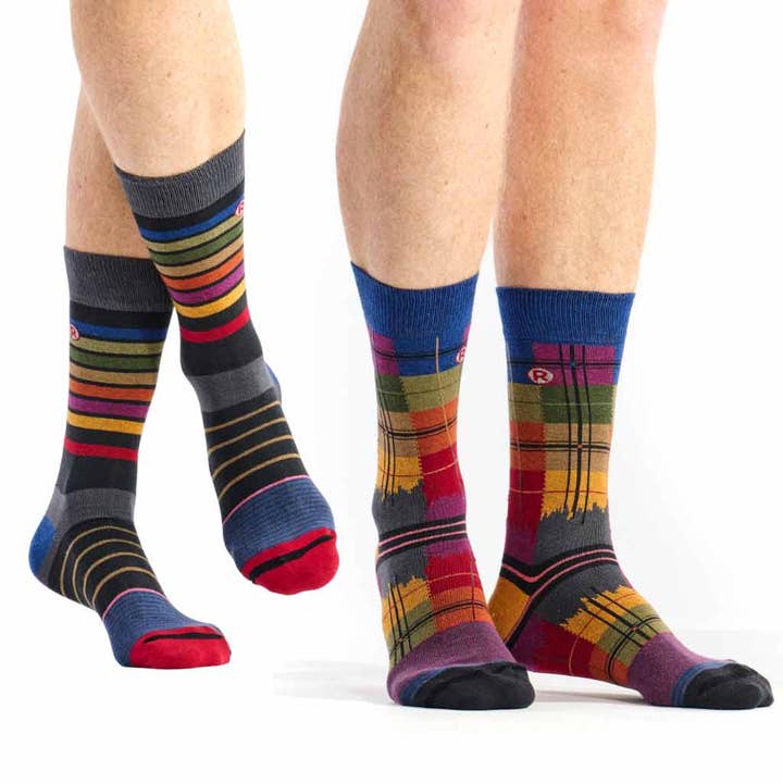 Men's Sock Pack - Plaide - LMA5354 for wholesale by Dub & Drino