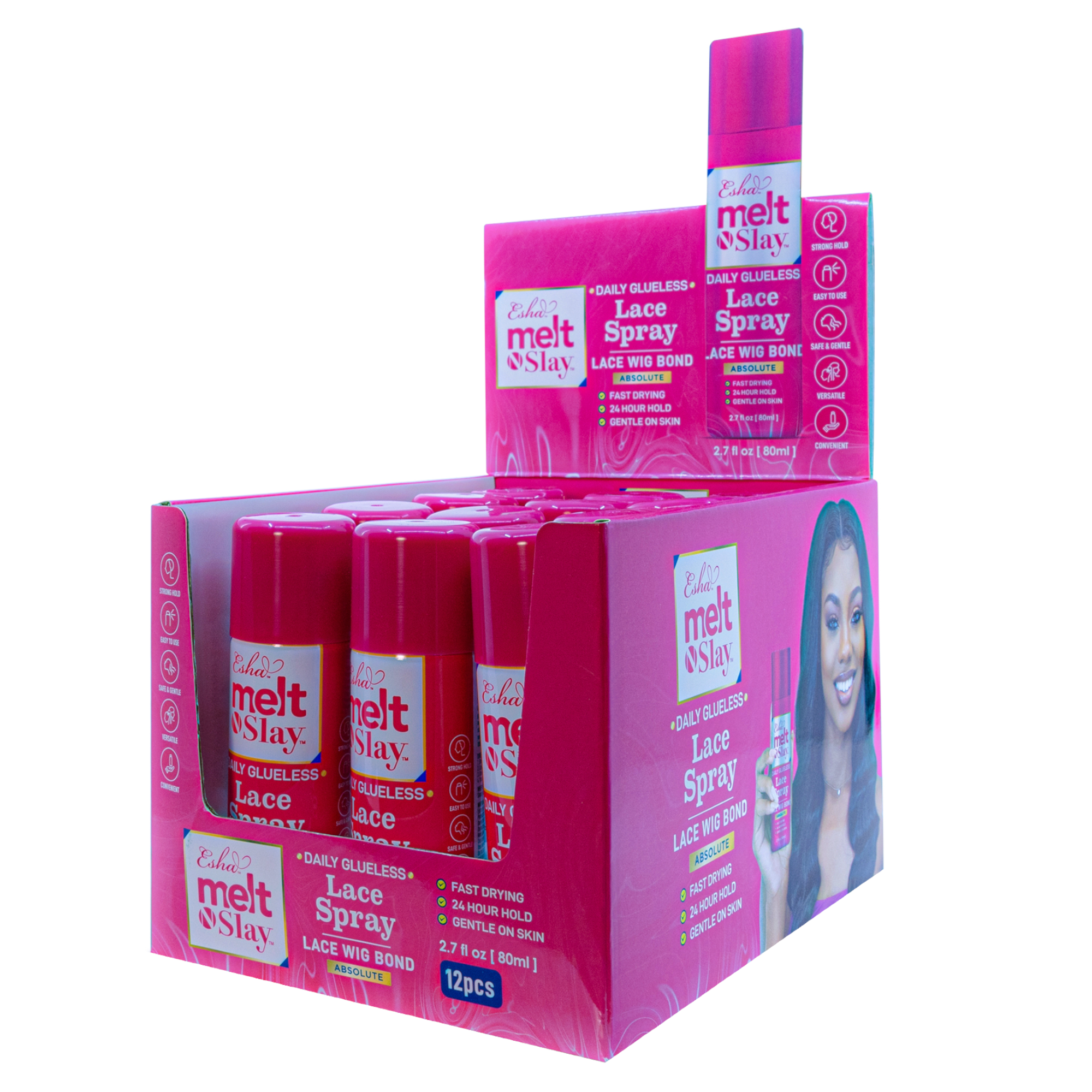 Esha Girl - Wholesale Hair Spray - Esha Melt N Slay Glueless Lace Spray2