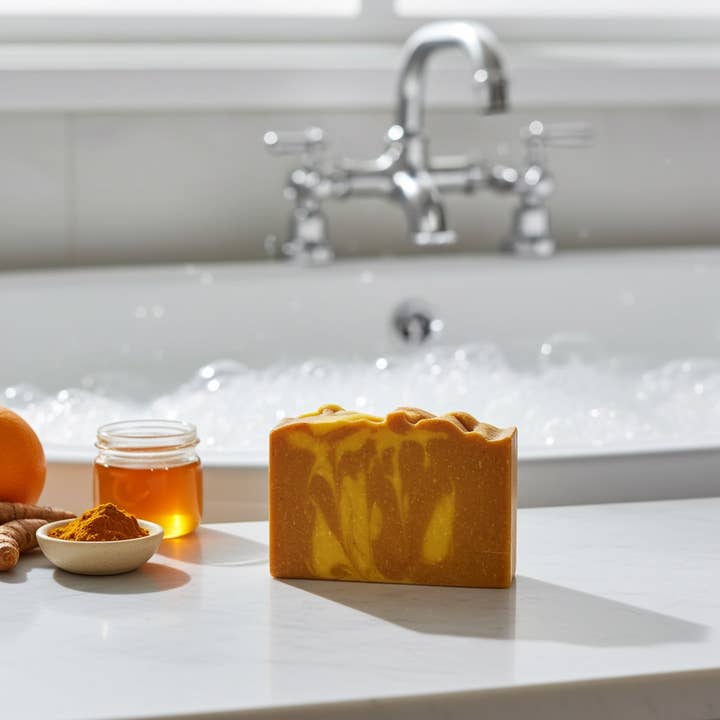 Mellow Suds - Wholesale Bar Soap - Orange Nectar Soap2