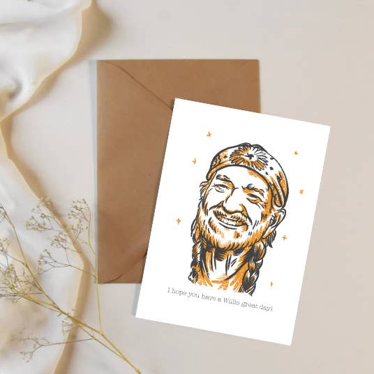 Party Collective - Wholesale Birthday Card - Hope you have a Willie great day Card3
