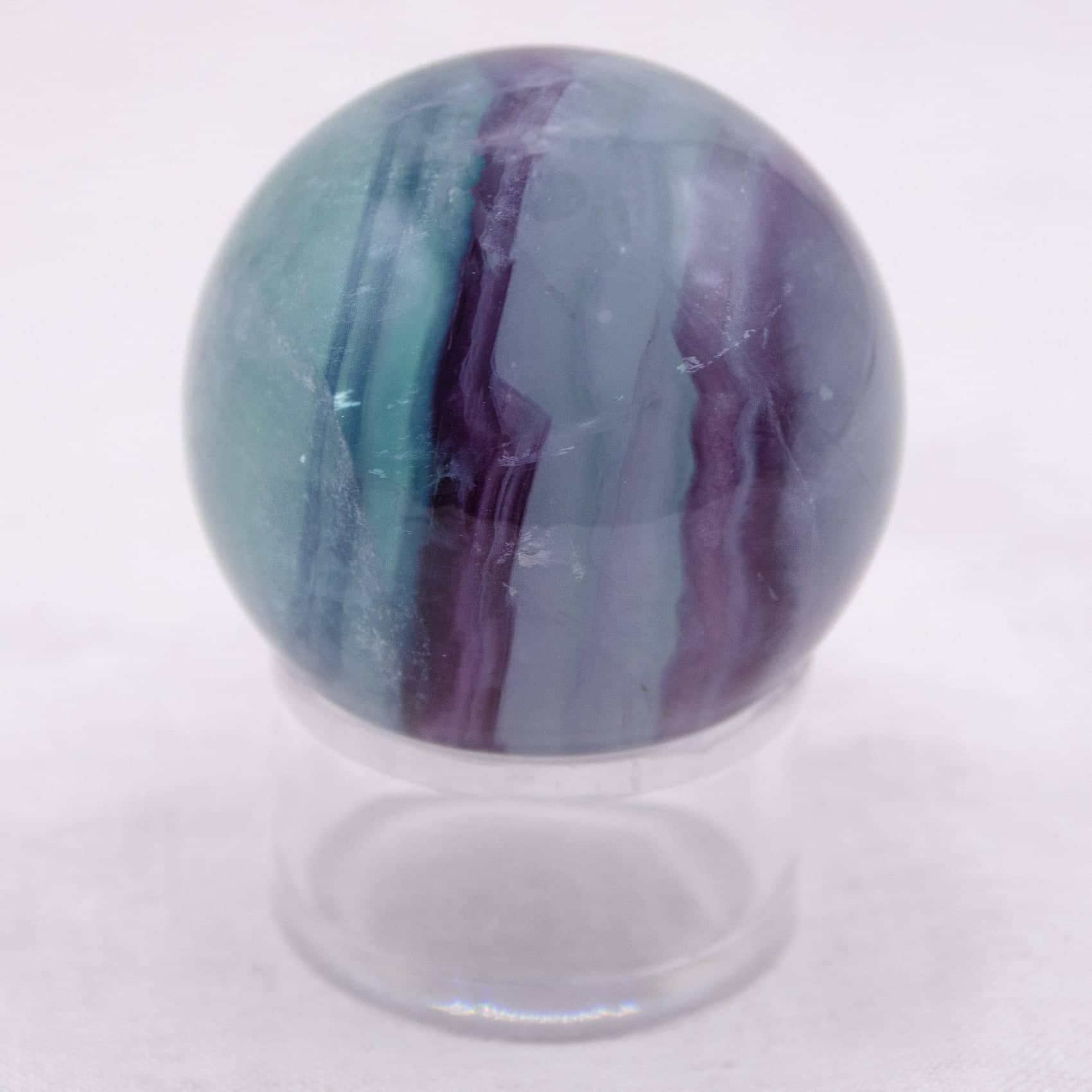 Tiny Rituals - Wholesale Spiritual Stone/Crystal - Rare Rainbow Fluorite Spheres - AAA Premium Quality17
