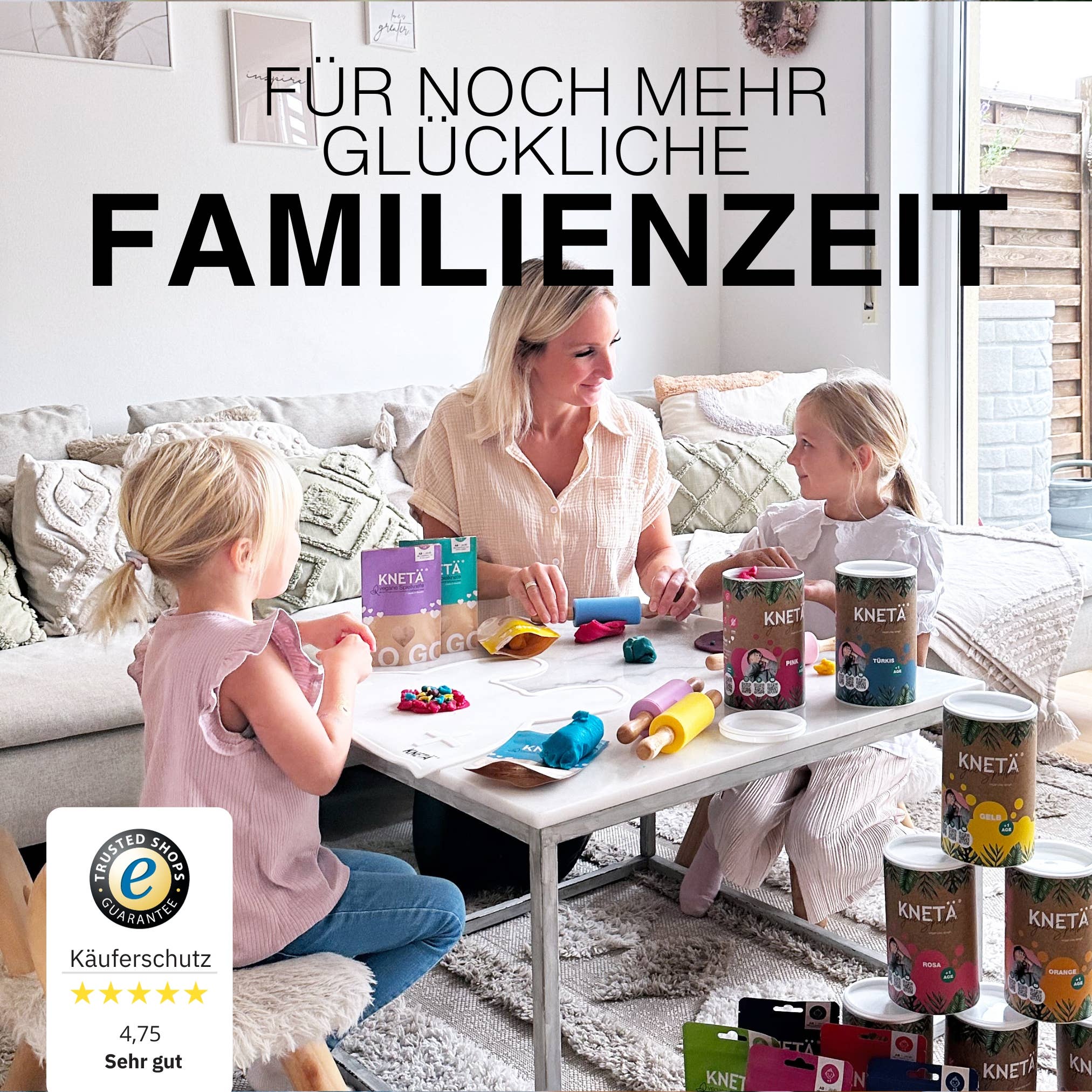 KNETÄ GmbH – wholesale Slajm - Barn – KNETAE® XXL-box med 1 000 g leklera9