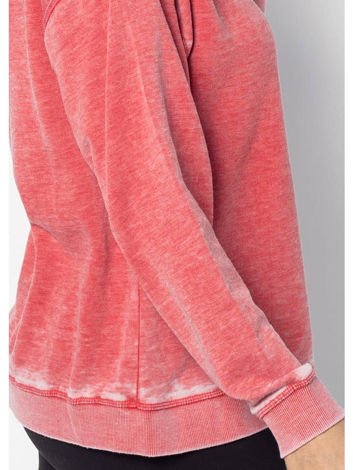 chicka-d - Wholesale Graphic Sweatshirt - Unisex - Iowa State Signature Burnout Crewneck Sweatshirt3