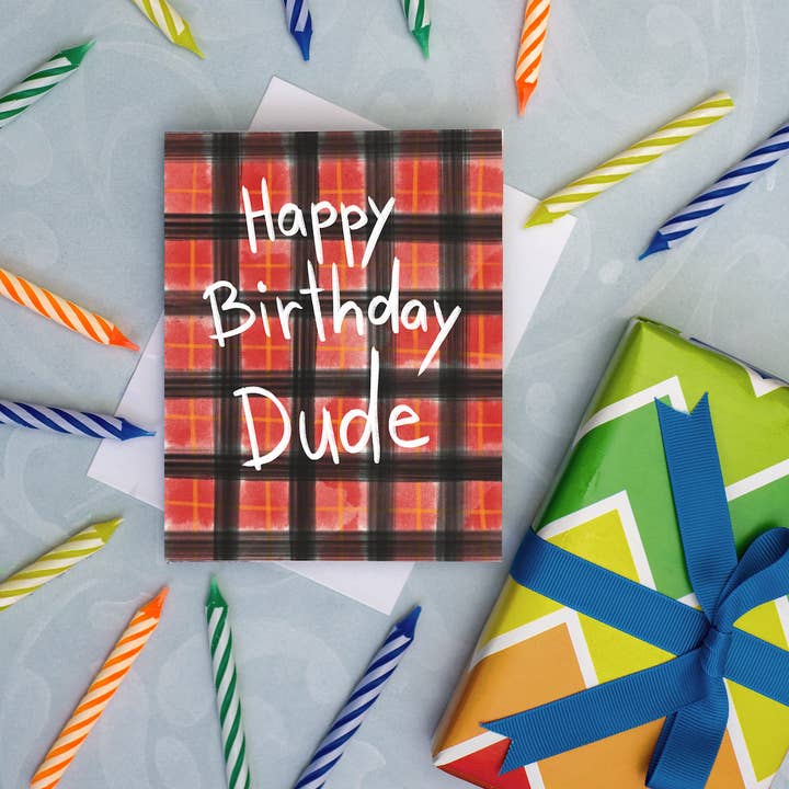 M. Kind Papersmith - Wholesale Birthday Card - Happy Birthday Dude2