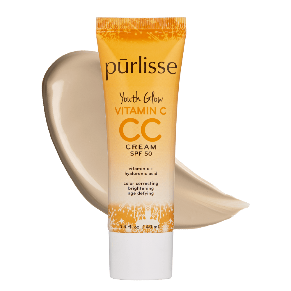 Purlisse Beauty - Wholesale Tinted Moisturizer - Youth Glow Vitamin C CC Cream SPF 505