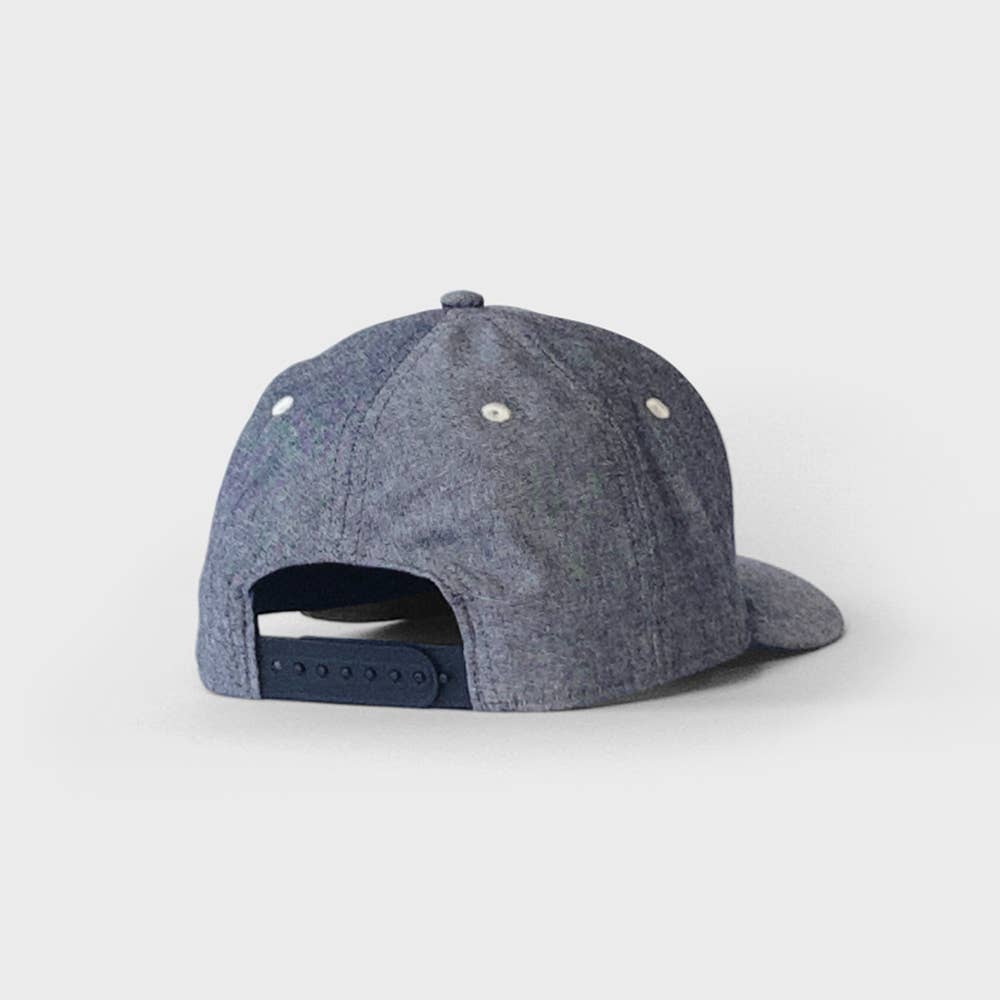 Giltee - Wholesale Baseball Cap - Unisex - The Wisconsin Native Chambray Hat1