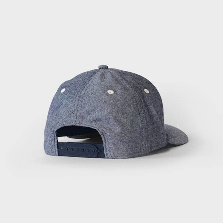 Giltee - Wholesale Baseball Cap - Unisex - The Wisconsin Native Chambray Hat1