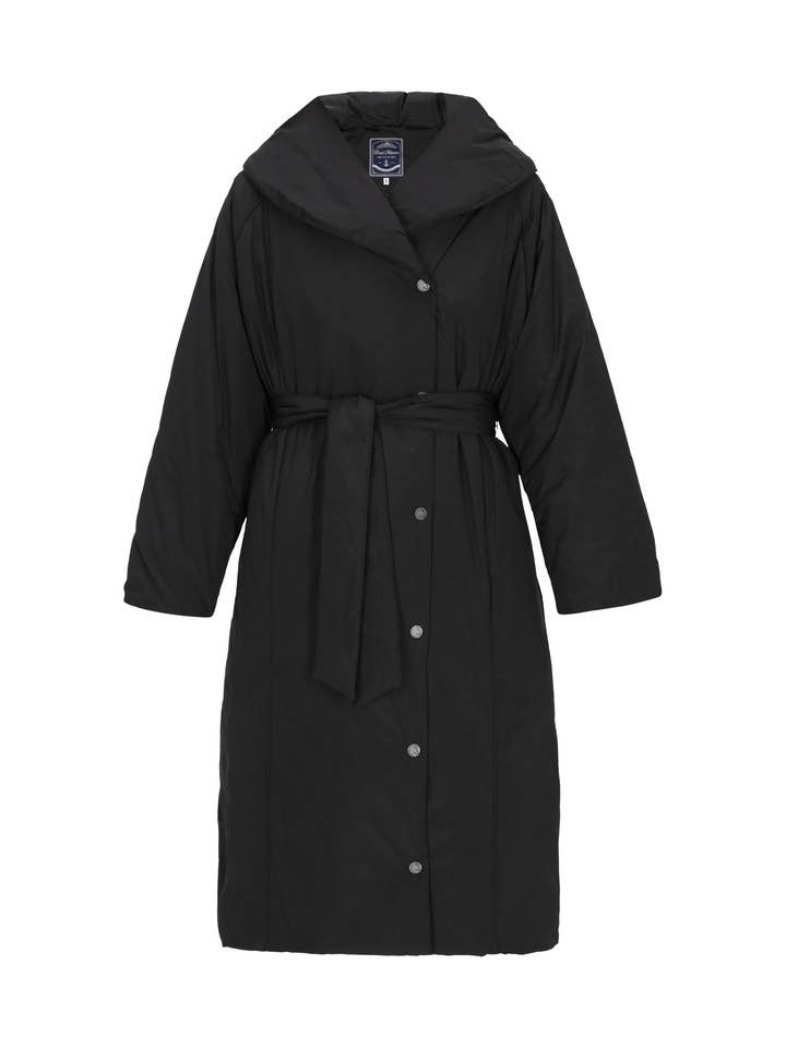 Cappotto con cintura in poliestere Dreimaster Maritim Women (37047706) per la vendita all'ingrosso da parte di MO Streetwear