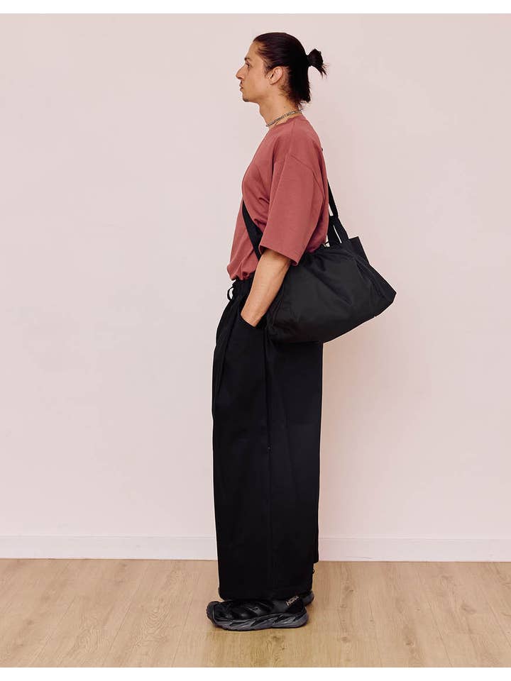 Cèucle - Wholesale Pants - Unisex - WIDE PANTS CHAPTER 3 _ BLACK2