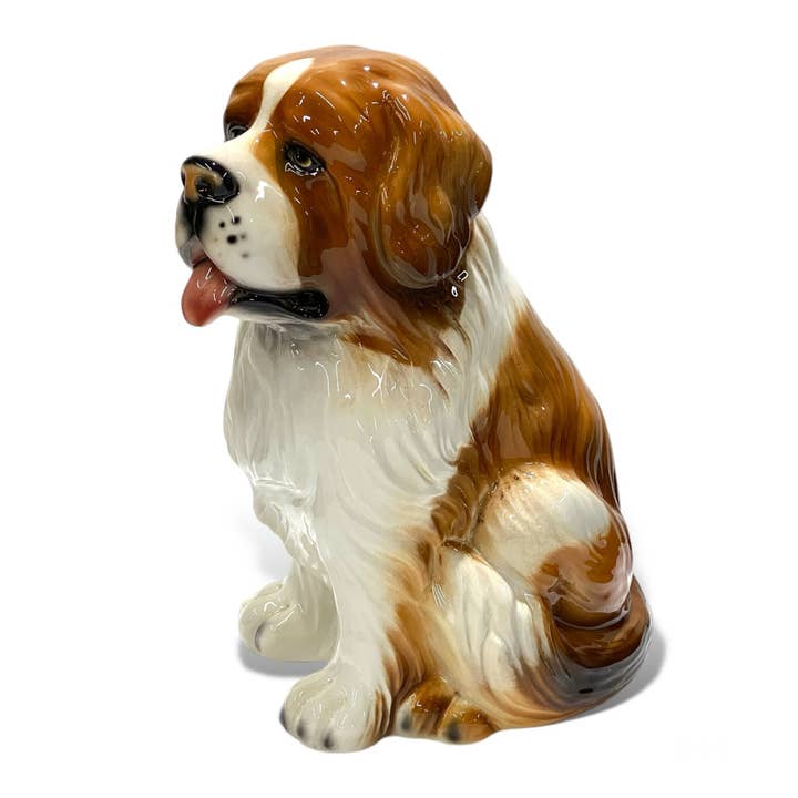 Dog Saint Bernard 13" for wholesale by Intrada Italy