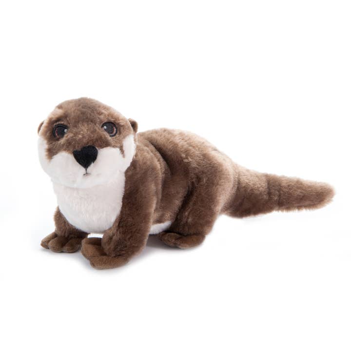 Recycled Earth Keeperz River Otter medium 17" for wholesale by The Petting Zoo