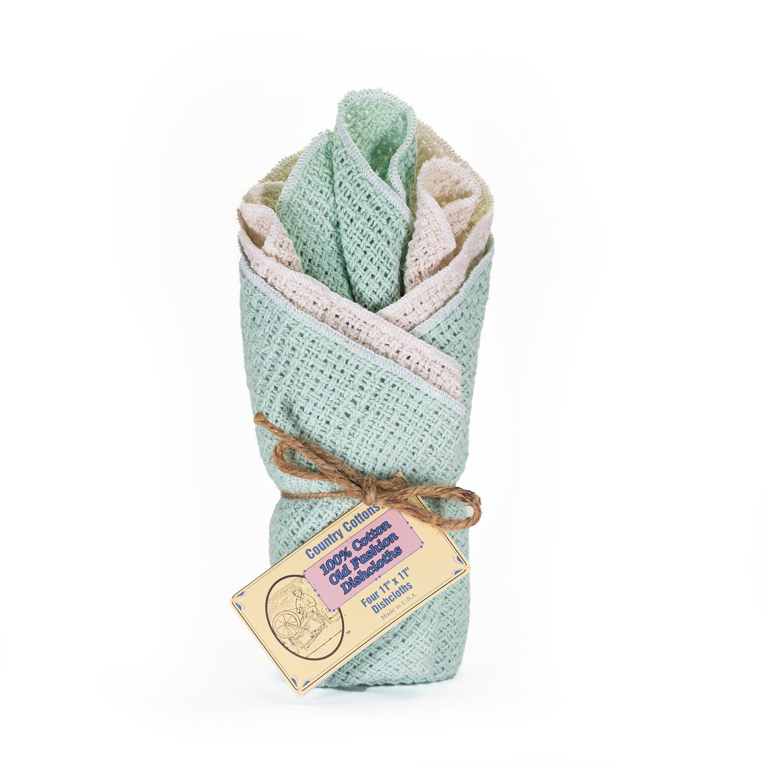 Country Cottons – wholesale Dishcloth – Cotton Dishcloths - Set of 45