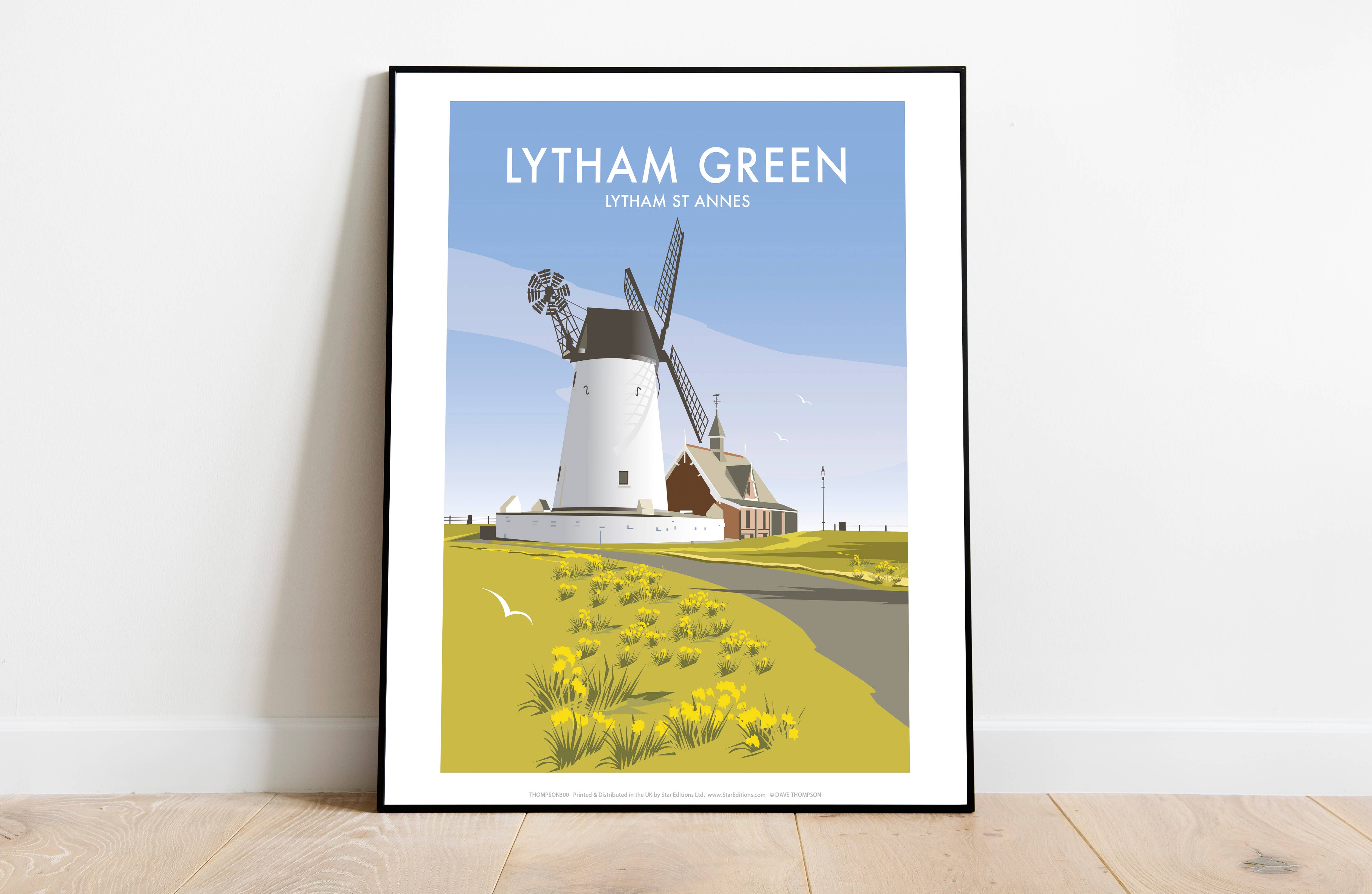 Star Editions - Vente Affiche d'art - Lytham Green par l'artiste Dave Thompson - Tirage d'art haut de gamme1