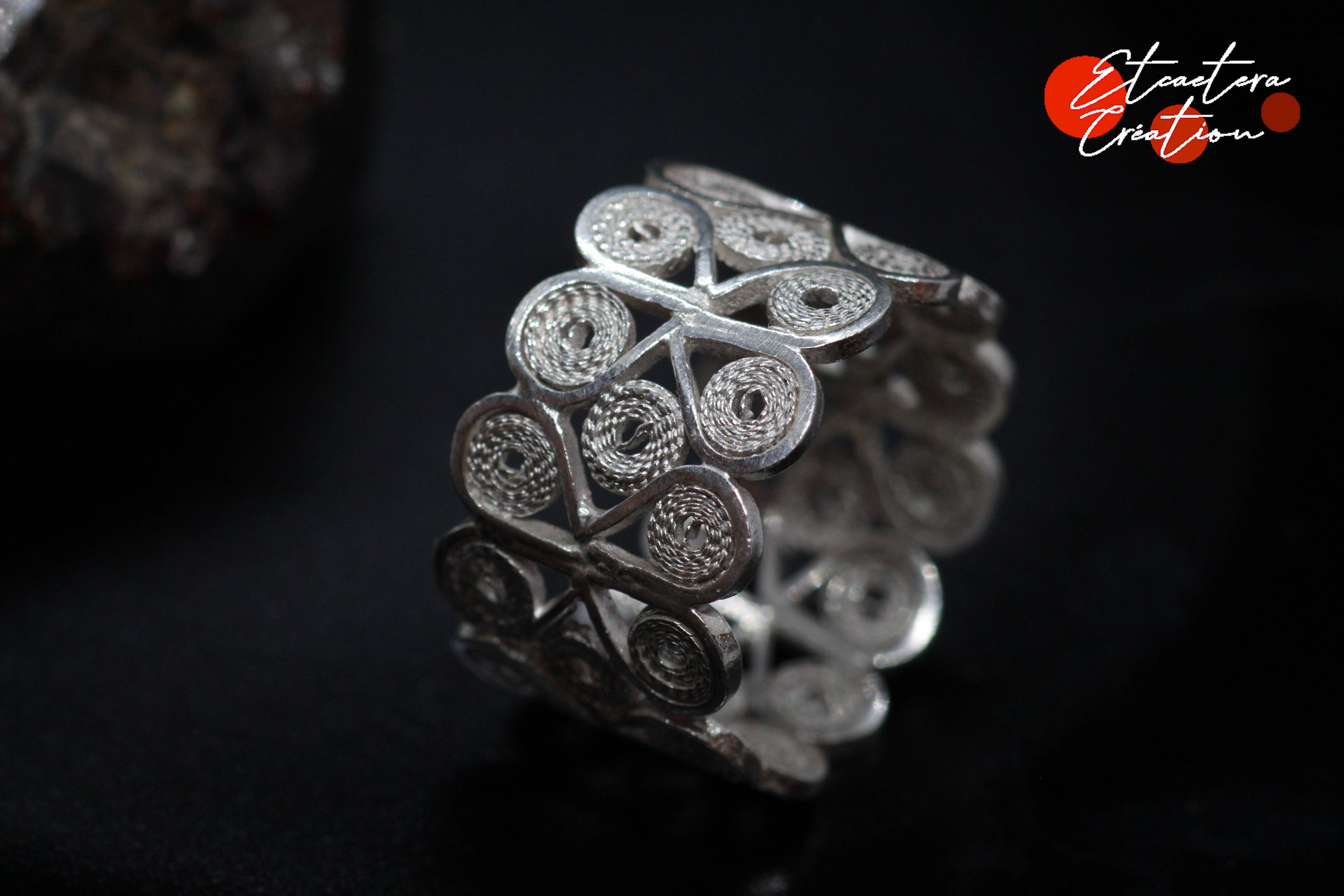 Etcaetera Création - Vente Anneau/bague à empiler - Bague "Envol"2