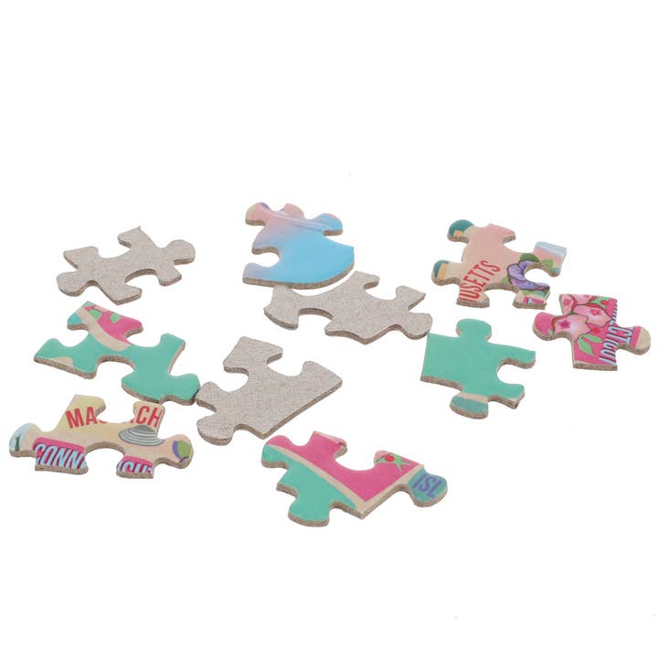 Wood Expressions - Wholesale Puzzle - Adult - American Roadtrip Jigsaw Puzzle - 1,000 Pieces6