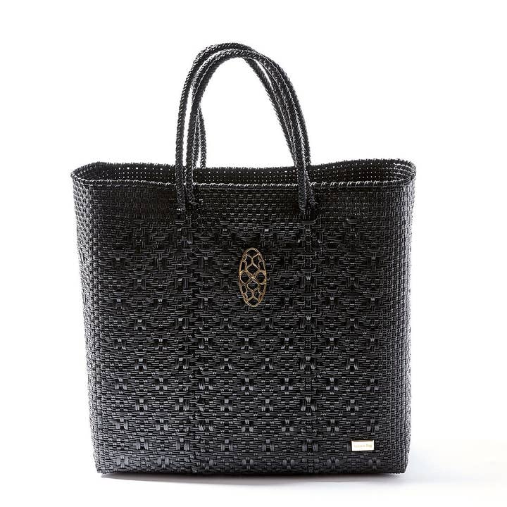 MEDIUM BLACK TOTE BAG for wholesale by Lola's Bag by Georgina Herrera